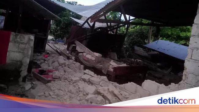 Desa Watuwei Rusak Akibat Gempa M 7,5 Maluku, Begini Kondisinya