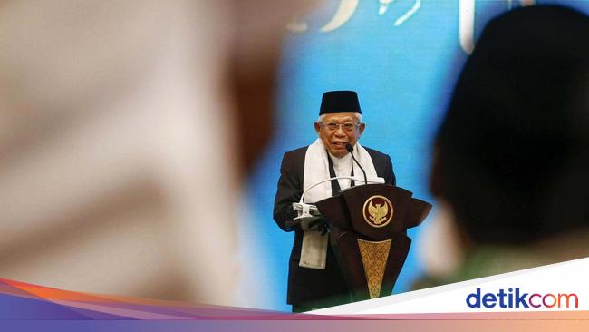 Ma'ruf Amin Minta NU Lakukan Santrinisasi Bukan Islamisasi