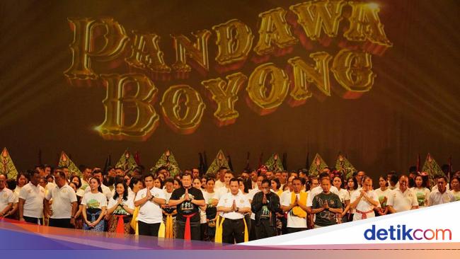 Panglima TNI-Kapolri Tampil, Ini Istimewanya Wayang Orang 'Pandawa Boyong'