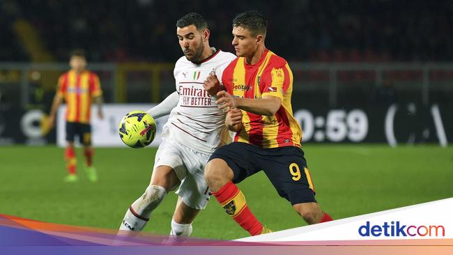 Lecce Vs Milan: Rossoneri Ditahan Imbang 2-2