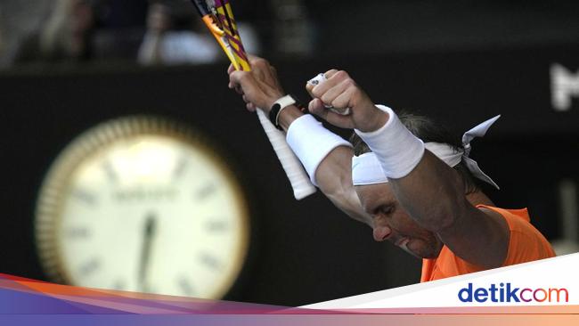 Nadal Kerja Keras di Babak Pertama Australia Open 2023