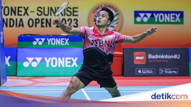 Anthony Ginting Kandas di Semifinal