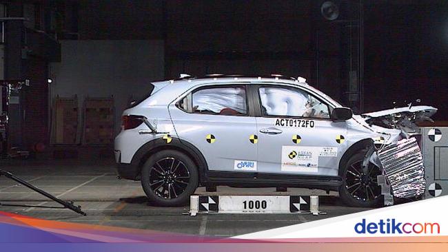 Awas Kaget Lihat Hasil Uji Tabrak SUV Mungil Honda WR-V