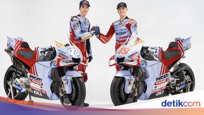 Gresini Ducati Rilis Livery MotoGP 2023, Banjir Sponsor dari Indonesia