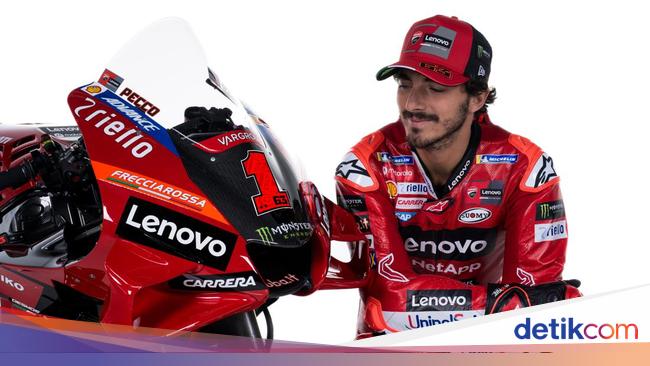 Bagnaia Pakai Nomor #1 di MotoGP 2023