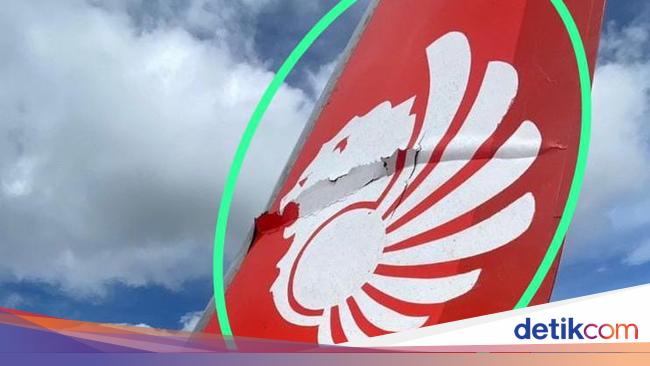 3 Fakta Sayap Lion Air Tabrak Garbarata