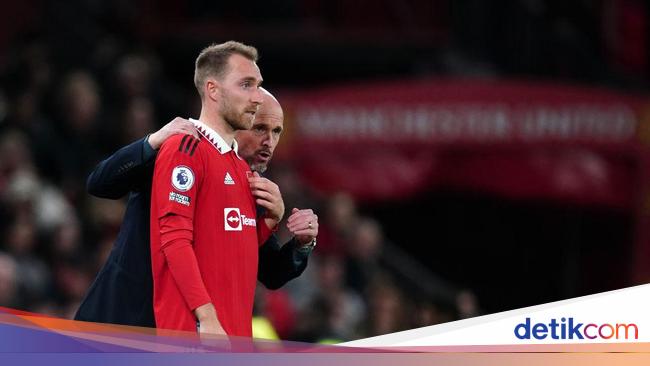 Eriksen Absen Lama, Ten Hag Kecewa Berat