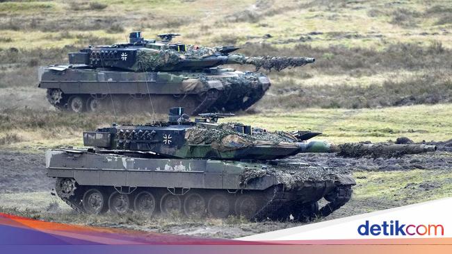 Tank Canggih Leopard 2 Jerman Milik Nasib Malang Diuji di Ukraina