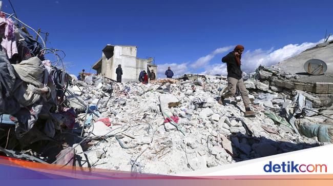 Bantuan PBB untuk Korban Gempa Suriah Sampai ke Wilayah Pemberontak