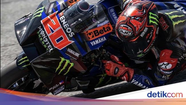 Quartararo Coba Fairing Baru di Tes Pramusim MotoGP 2023 Sepang