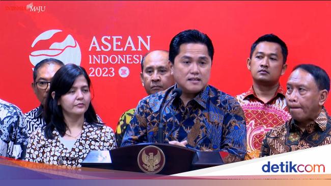 Erick Thohir Jawab Isu Shin Tae-yong Out