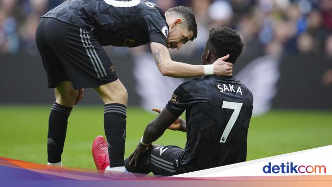 Seperti Messi dan Ronaldo, Bukayo Saka Harus Dilindungi Wasit