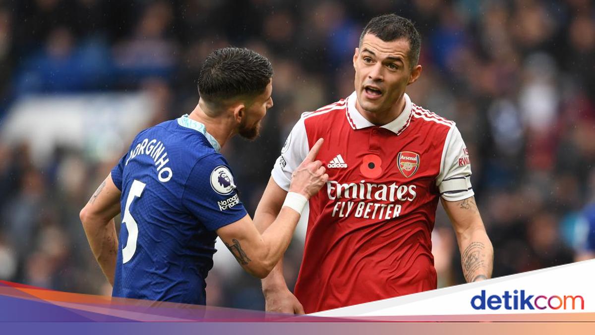Jorginho dan Xhaka: Dulu Musuhan, Sekarang Mesra
