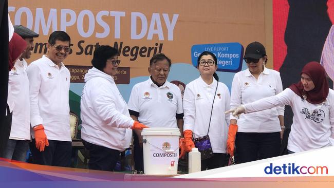 Hari Peduli Sampah, Menteri LHK Ajak Warga Olah Sampah Organik Jadi Kompos