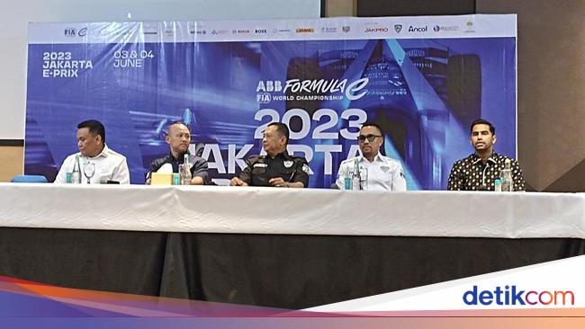 Panitia Targetkan Formula E 2023 Ditonton 50 Ribu Orang