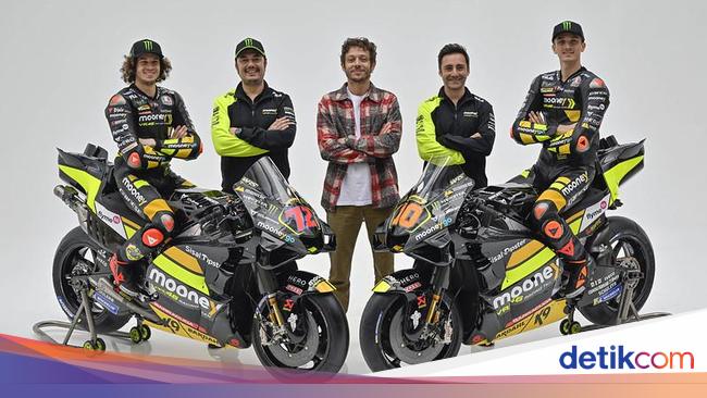 Ekspektasi Tinggi Valentino Rossi pada Tim Balap Mooney VR46