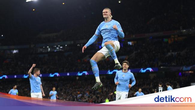 Haaland 5 Gol, The Citizens ke Perempatfinal