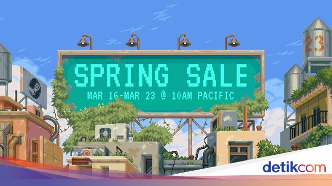 Buruan Belanja! Steam Spring Sale 2023 Sediakan Potongan Harga Hingga 90% untuk Berbagai Game PC