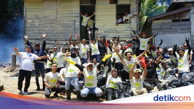 Aksi Bebersih Sahabat Humas BP Batam-Pertamina Kumpulkan 4 Ton Sampah