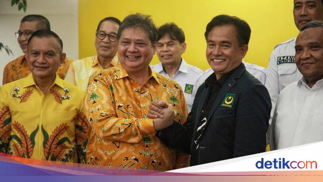 Airlangga Ngaku Cocok dengan Yusril, Sinyal Duet Pilpres 2024?