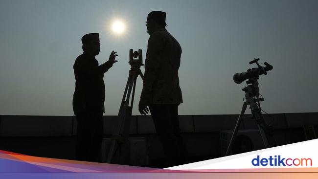 Tinggi Hilal di Papua 7 Derajat, Tak Terlihat Karena Mendung