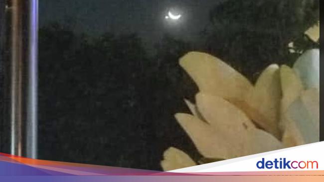 3 Penjelasan BMKG soal Fenomena 'Bulan Sabit Bintang' di Langit Medan