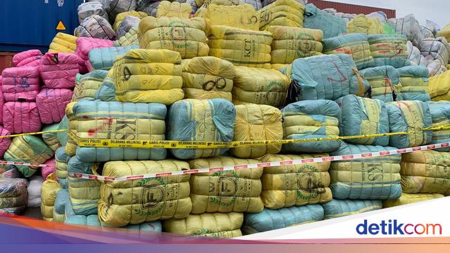 Pemerintah Musnahkan 7.000 Bal Pakaian Bekas, Nilainya Rp 80 M