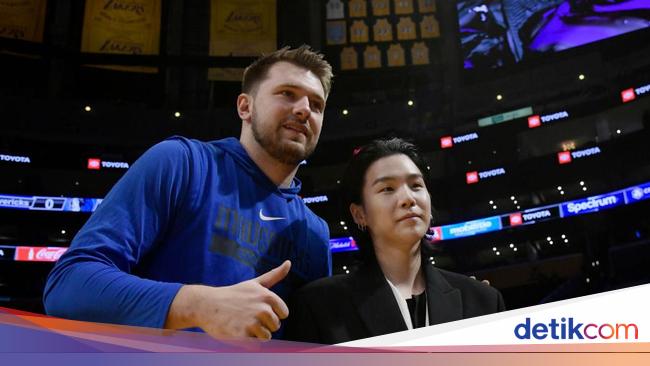 SUGA BTS Diangkat Jadi Ambassador NBA