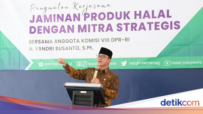 Waket MPR Yandri Susanto Dorong UMK Kantongi Sertifikat Halal Gratis