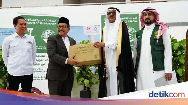 Indonesia Terima Hibah 100 Ton Kurma dari Raja Salman