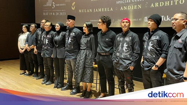 Jawaban Dewa 19 soal Ketidakhadiran Once Mekel-Tyo Nugros di Konser Orkestra