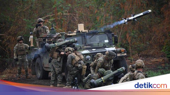 Latihan Perang Terbesar, Tentara AS-Filipina Tembakkan Rudal Javelin