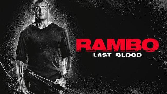 T-shirt Homme Rambo The Last Blood 100% Coton - Taille XL - Noir - Marque Imperial