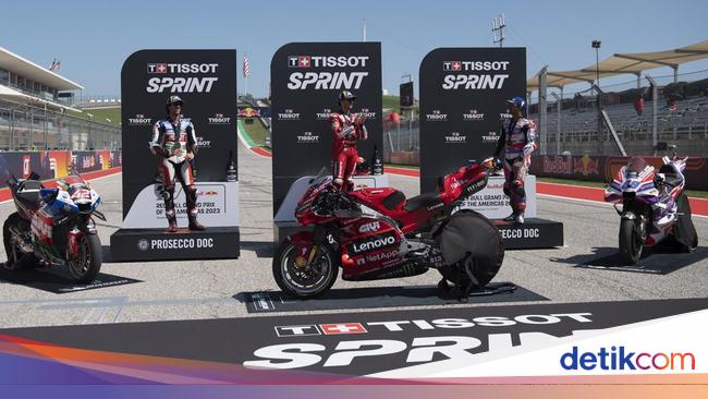 Klasemen MotoGP 2023 Usai Sprint Race Amerika: Bagnaia Tempel Bezzecchi