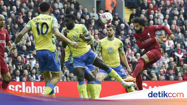 Liverpool vs Nottingham Forest Masih Tanpa Gol