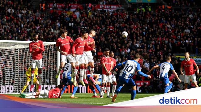 Babak I Brighton Vs MU Tanpa Gol