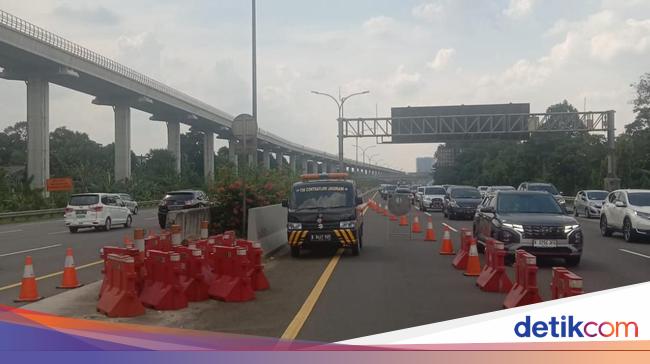 Antisipasi Macet, Contraflow Diterapkan di Tol Jagorawi Arah Jakarta