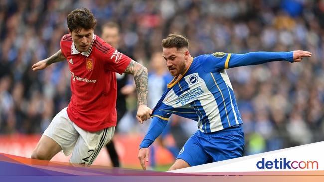 Kalahkan Brighton via Adu Penalti, MU Tembus Final Piala FA