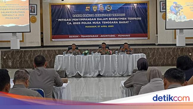 Panitia Rekrutmen Polisi di NTB Libatkan LSM Jadi Pengawas Eksternal