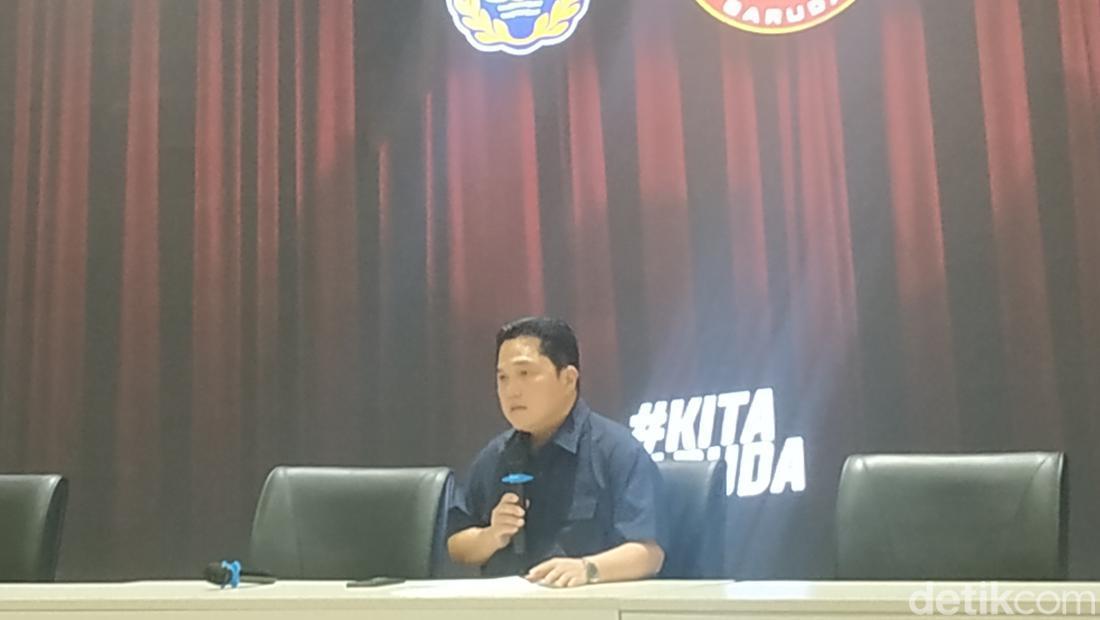 Bersih-bersih PSSI, Erick Thohir Bentuk Dua Satgas Baru