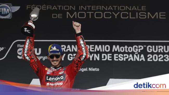 Repons dari Bagnaia Sang Juara Dunia