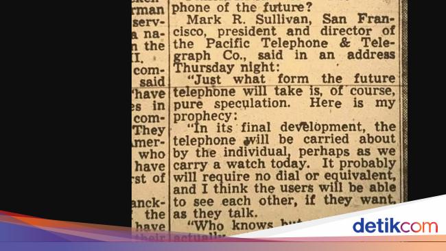 Ramalan Akurat dari Tahun 1953 Tentang Kemunculan Smartphone