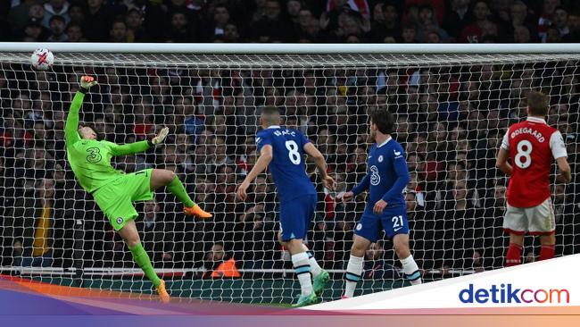 Babak I Selesai, Arsenal Ungguli Chelsea 3-0