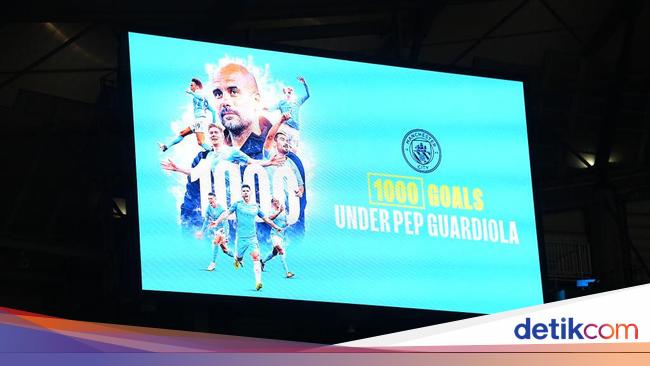 Man City Bikin 1.000 Gol Bareng Guardiola, Berikut Statistiknya