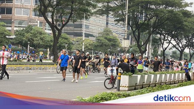 Senang CFD Diadakan Lagi, Warga: Bakar Lemak Usai Lebaran