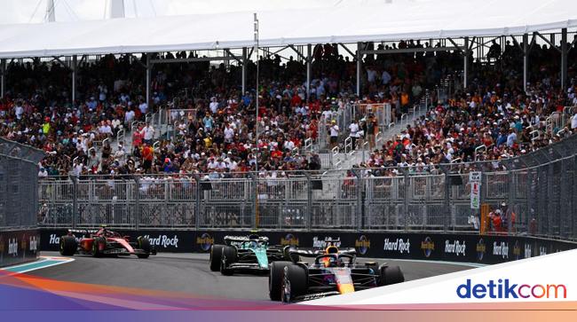 F1 GP Miami 2023: Verstappen Juara Ungguli Perez