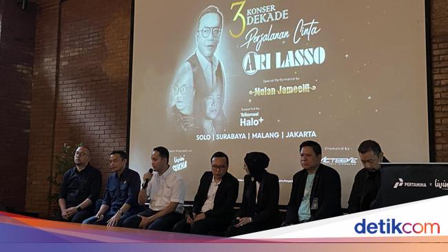 Ari Lasso Bakal Konser Istimewa di 3 Kota, Catat Tanggalnya!