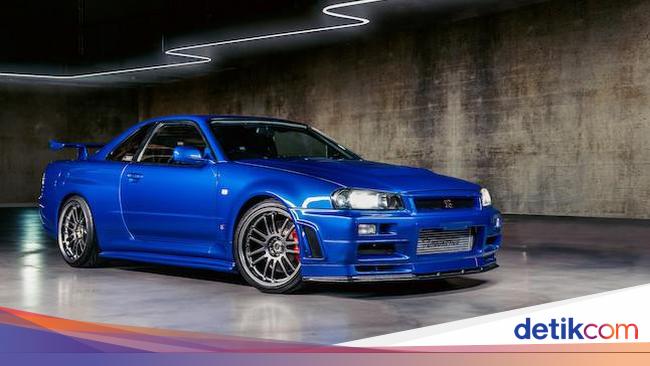 Nissan Skyline R34 GT-R Bekas Paul Walker Laku Rp 20 Miliar!