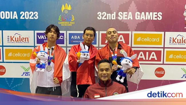 Raih Tiga Emas, Renang Indonesia Capai Target SEA Games 2023