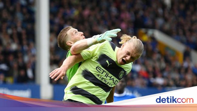 Cara Pickford Hentikan Haaland: 'Pukul' Kepalanya